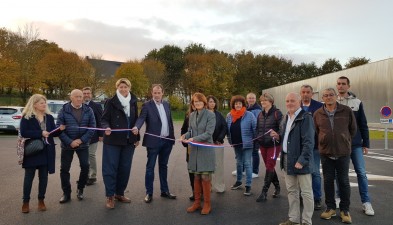 Parking de l'espace Coatigrac'h : inauguration