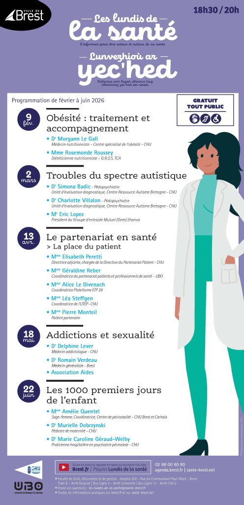 26 01 16.Lundis de la santé PROGRAMME 1er semestre 2026