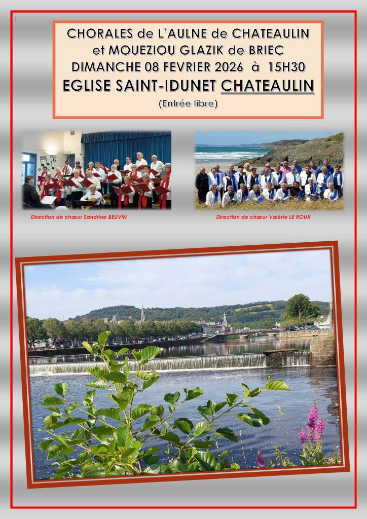 AFFICHE CHATEAULIN 08 FEVRIER 26
