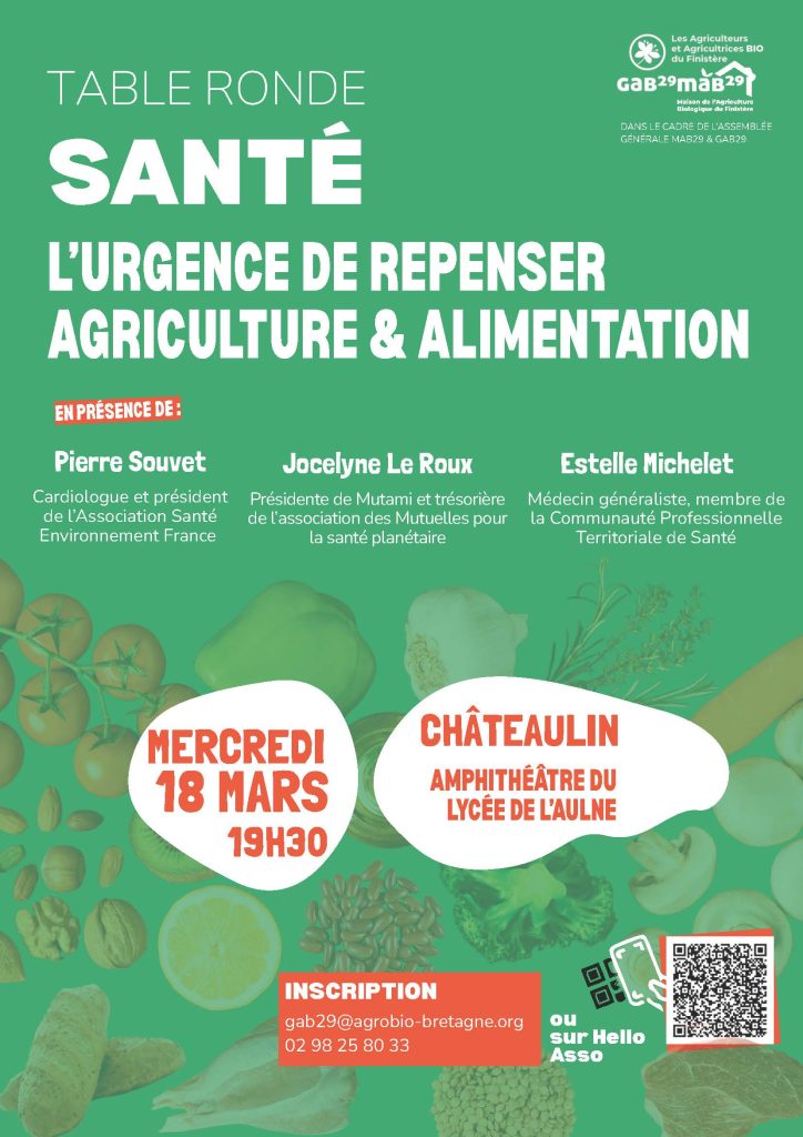 Table ronde santé environnementale