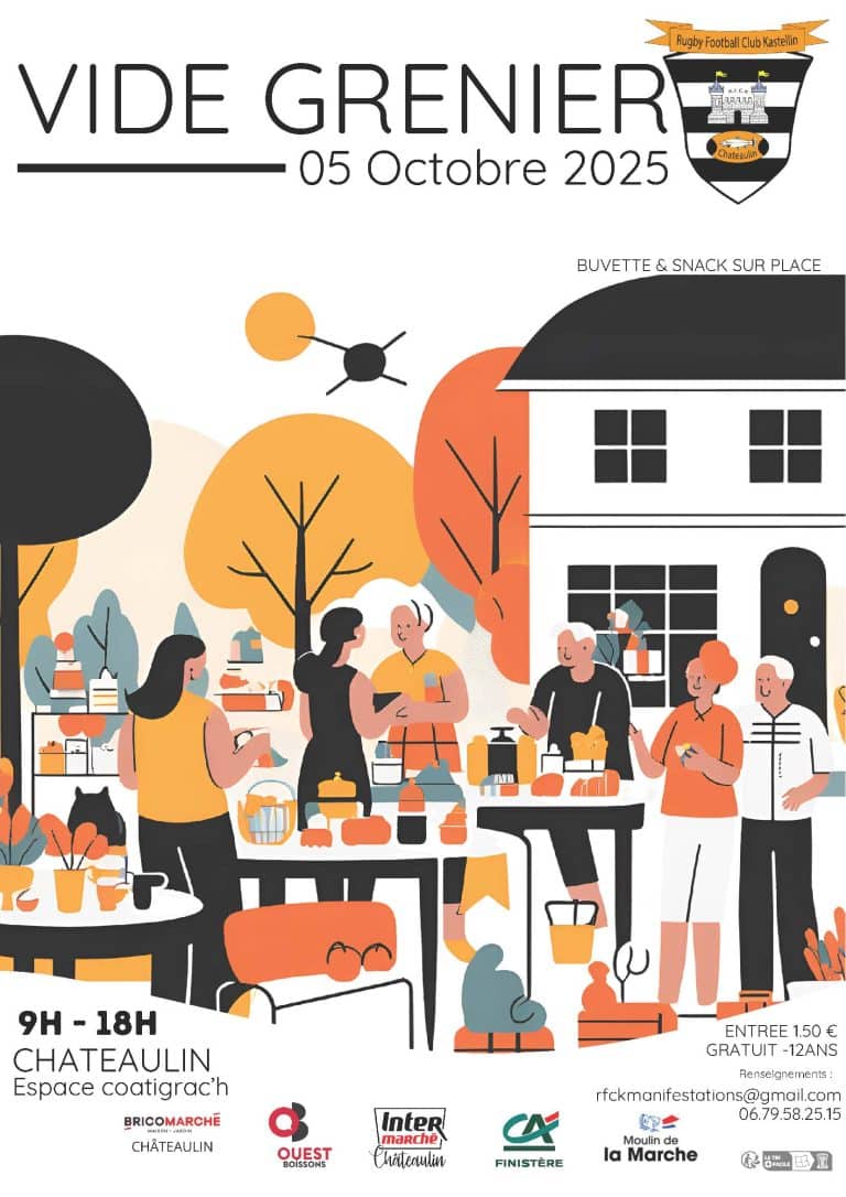 Vide grenier Rugby 2025