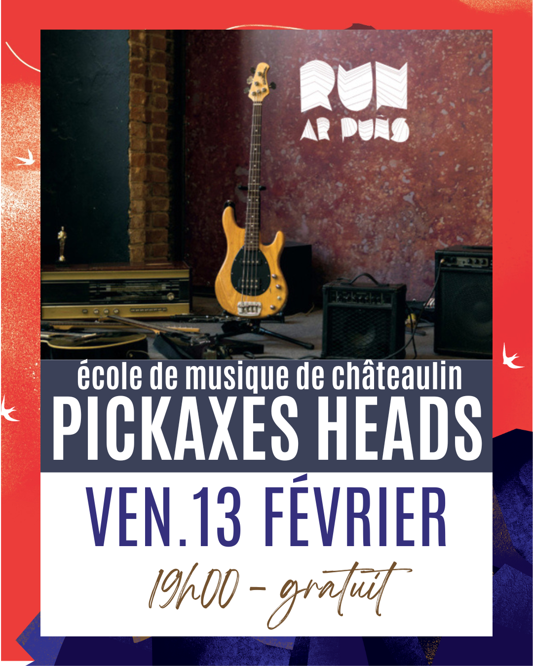 affiche PICKAXES HEADS