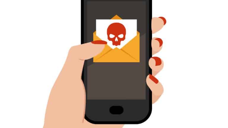 Message with virus or spam